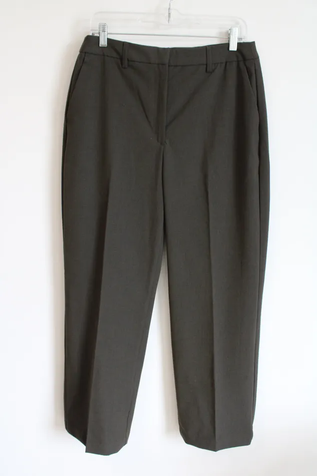 Rachel Zoe Dark Brown Trouser Pant 10 Rachel Zoe Earrings