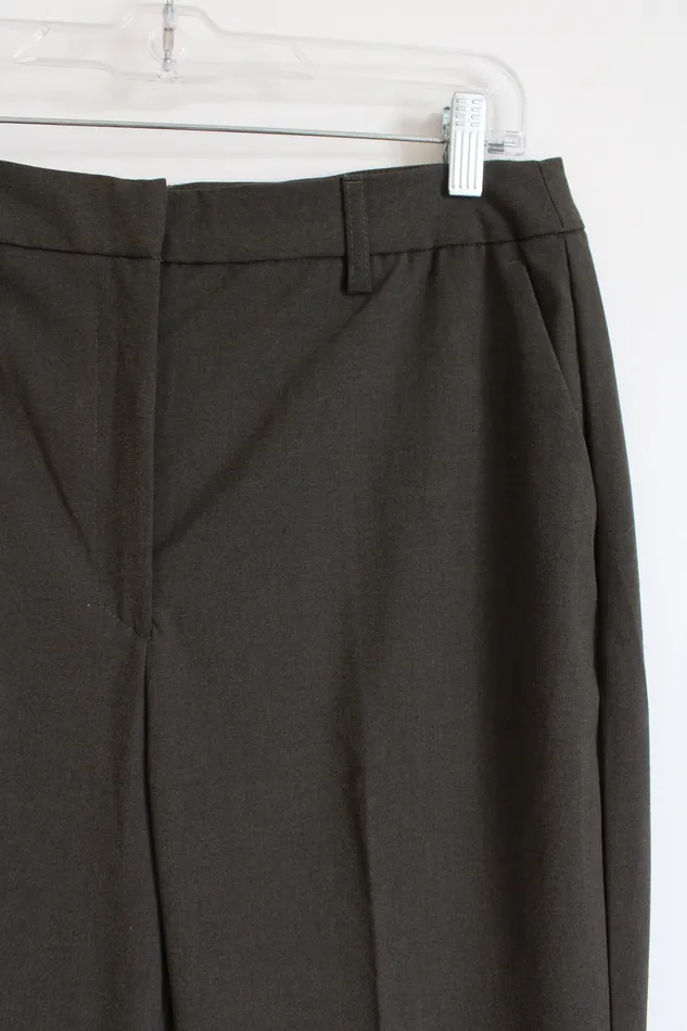 Rachel Zoe Dark Brown Trouser Pant 10 Rachel Zoe Earrings