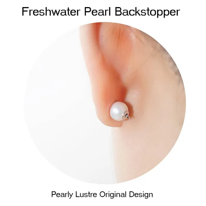 Earrings Pearly Lustre Elegant Freshwater Pearl Earrings WE00506 GARDENS