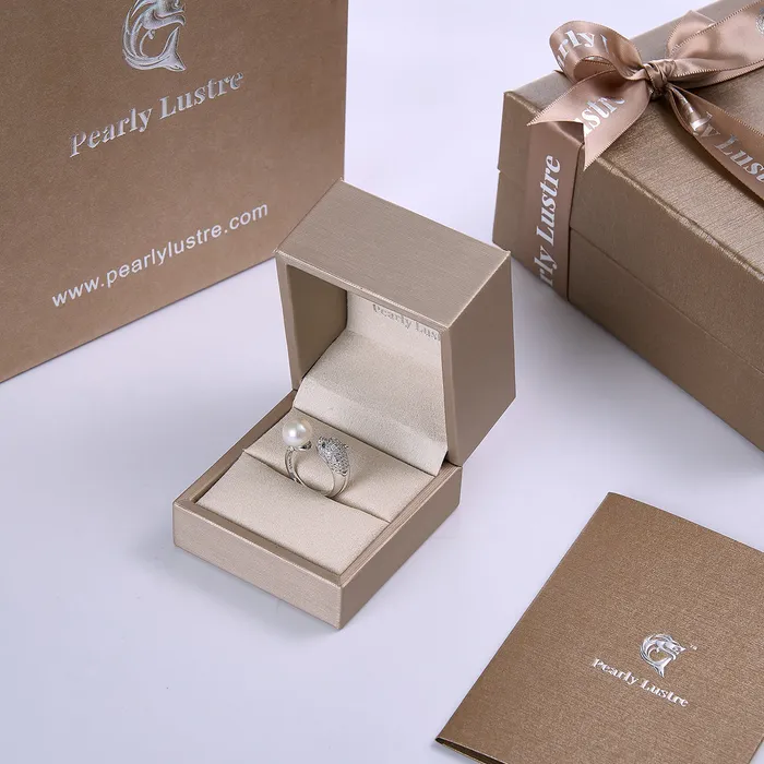 Pearly Lustre Earrings Leopard Freshwater Pearl Set WS00035 SAFARI