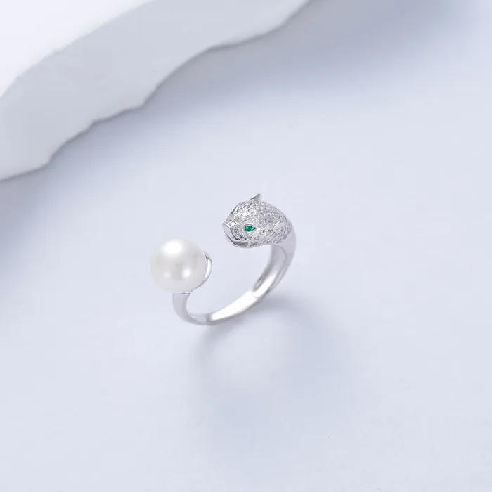 Pearly Lustre Earrings Leopard Freshwater Pearl Set WS00035 SAFARI