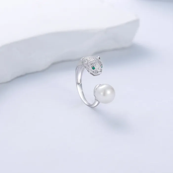 Pearly Lustre Earrings Leopard Freshwater Pearl Set WS00035 SAFARI