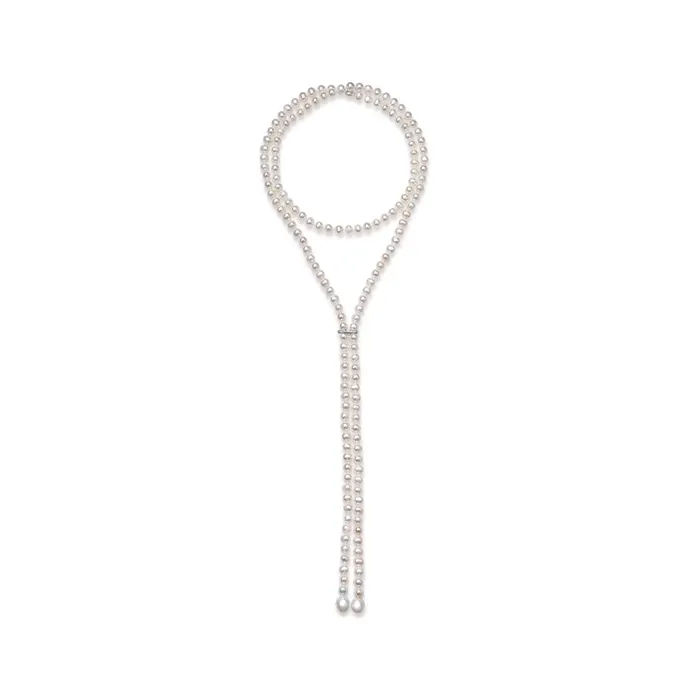 Pearly Lustre Necklaces 125Meter Elegant Freshwater Pearl Necklace WN00611