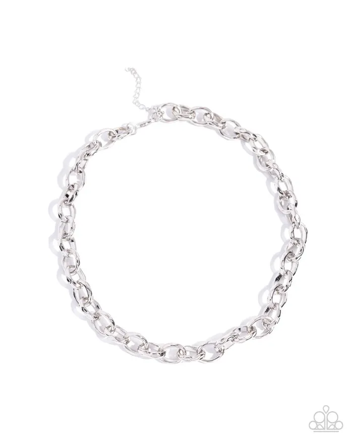 Necklaces Paparazzi Jewelry Paparazzi Necklace Industrial Imitation Silver