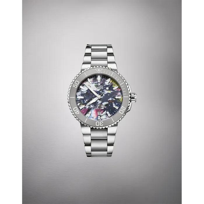 Oris Bracelets Oris Aquis Date Upcycle Stainless Steel Multicolored Dial 415mm Automatic Oris Bracelets Oris Aquis Date Upcycle Stainless Steel Multicolored Dial 415mm Automatic