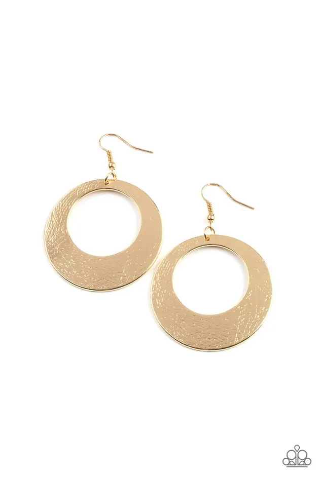 Paparazzi Earring Outer Plains Gold Paparazzi Jewelry Earrings Paparazzi Earring Outer Plains Gold Paparazzi Jewelry Earrings