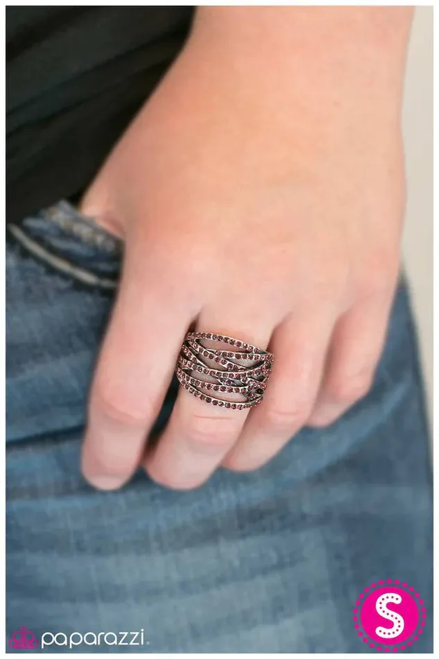 Paparazzi Jewelry Rings Paparazzi Ring Time to Shine Purple