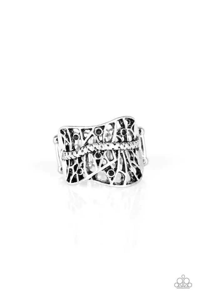 Paparazzi Ring Stage Struck Black Paparazzi Jewelry Rings