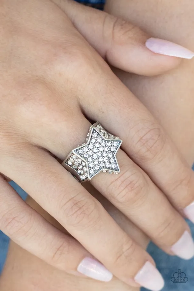 Rings Paparazzi Jewelry Paparazzi Ring Here Come The Fireworks White