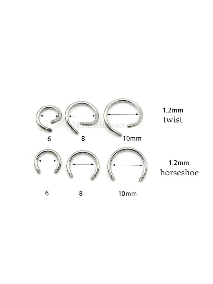 Bracelets 316L stainless steel Piercing subsidiary materials MinimalBijoux