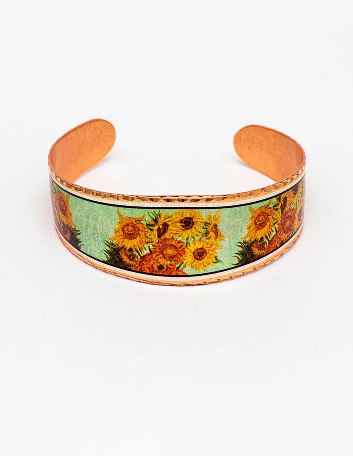 Bracelets artuckycom Van Gogh Sunflowers Bracelet