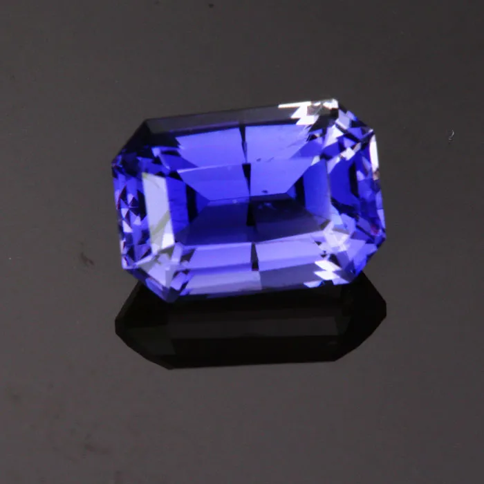 Rings Moriartys Gem Art Blue Violet Emerald Cut Iolite Gemstone 302 Carats