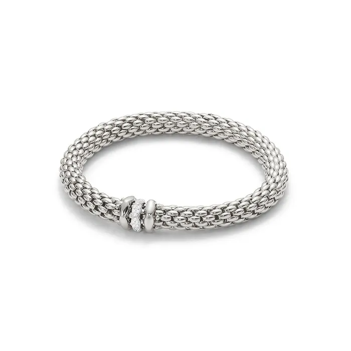 Bracelets Fope LOVE NEST White Gold Diamond Bracelet 019 CTW International Diamond Center Bracelets Fope LOVE NEST White Gold Diamond Bracelet 019 CTW International Diamond Center