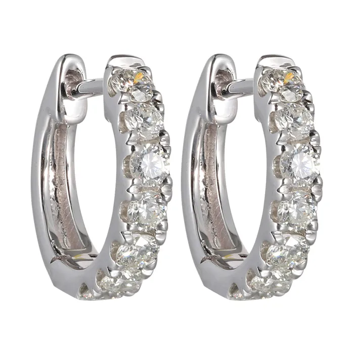 Gems One Earrings 14Kt White Gold Diamond 12Ctw Earring