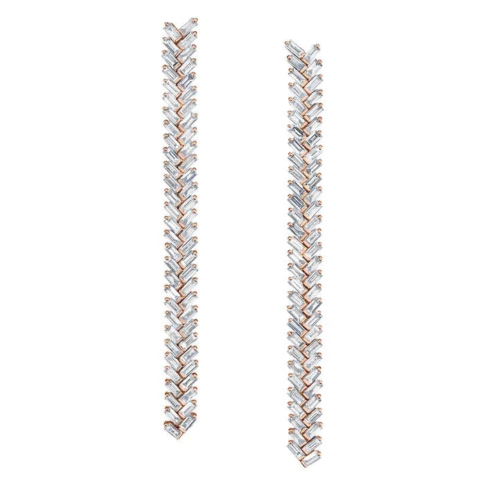 anitako LONG ZIPPER DIAMOND EARRINGS Earrings