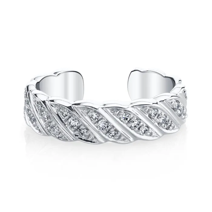 anitako THIN DIAMOND BRAID EAR CUFF Earrings