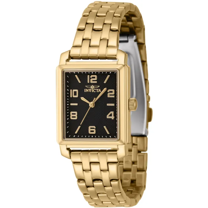 Bracelets Invicta Womens Watch Vintage Quartz Black Dial Yellow Gold Bracelet 46664 Invicta Bracelets Invicta Womens Watch Vintage Quartz Black Dial Yellow Gold Bracelet 46664 Invicta