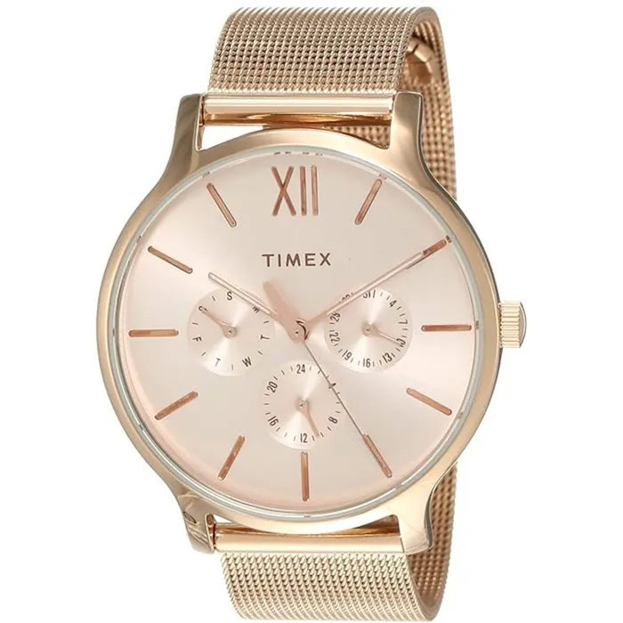 Bracelets Timex Timex Womens Watch Transcend Quartz Rose Gold Stainless Steel Bracelet TW2T74500 Bracelets Timex Timex Womens Watch Transcend Quartz Rose Gold Stainless Steel Bracelet TW2T74500