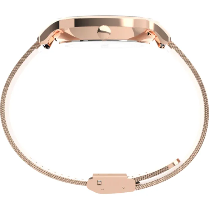 Bracelets Timex Timex Womens Watch Transcend Quartz Rose Gold Stainless Steel Bracelet TW2T74500 Bracelets Timex Timex Womens Watch Transcend Quartz Rose Gold Stainless Steel Bracelet TW2T74500