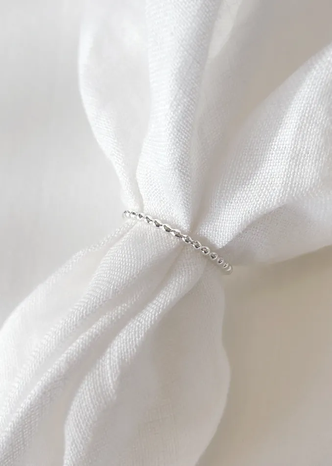 Breeze Ring Silver Bella Wren Jewelry Rings