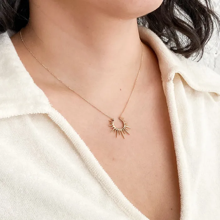 Celine DAoust Necklaces Full Sun Necklace