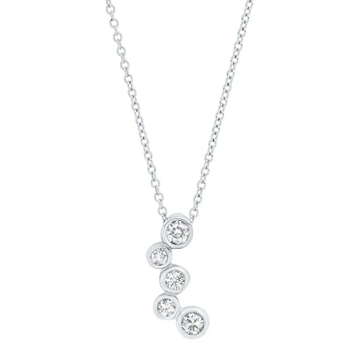 deBebians Necklaces Diamond Journey Necklace Pendant