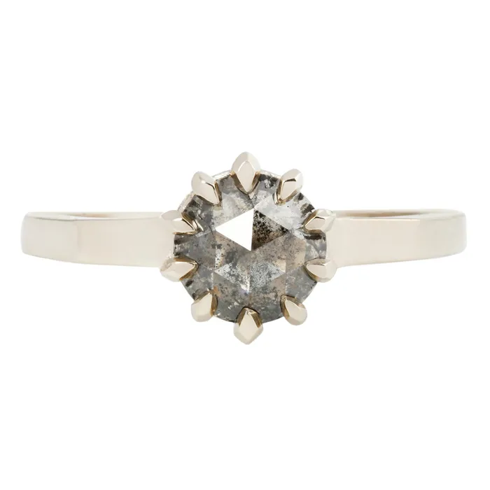 Deep Sea Diamond Ring Lauren Wolf Jewelry Rings