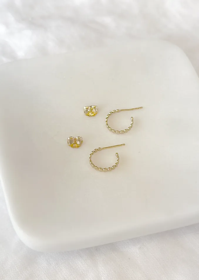 Earrings Bella Wren Jewelry Tofino Hoop