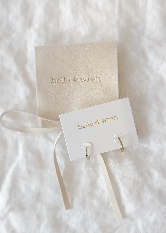 Earrings Bella Wren Jewelry Tofino Hoop