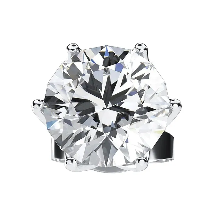 Earrings Classic 925 Sterling Silver 011 VVS Carat Moissanite Stud Earrings VVS Jewelry
