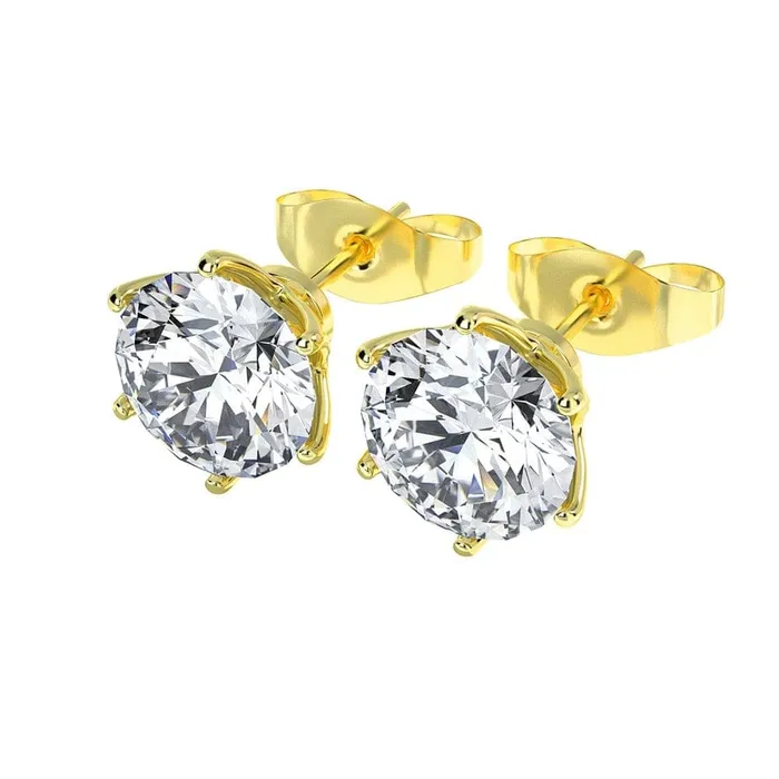 Earrings Classic 925 Sterling Silver 011 VVS Carat Moissanite Stud Earrings VVS Jewelry
