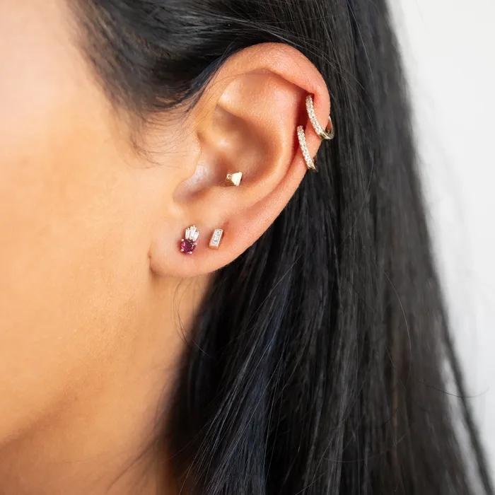 KIMA Fine Jewelry Necklaces Sacred Heart Studs