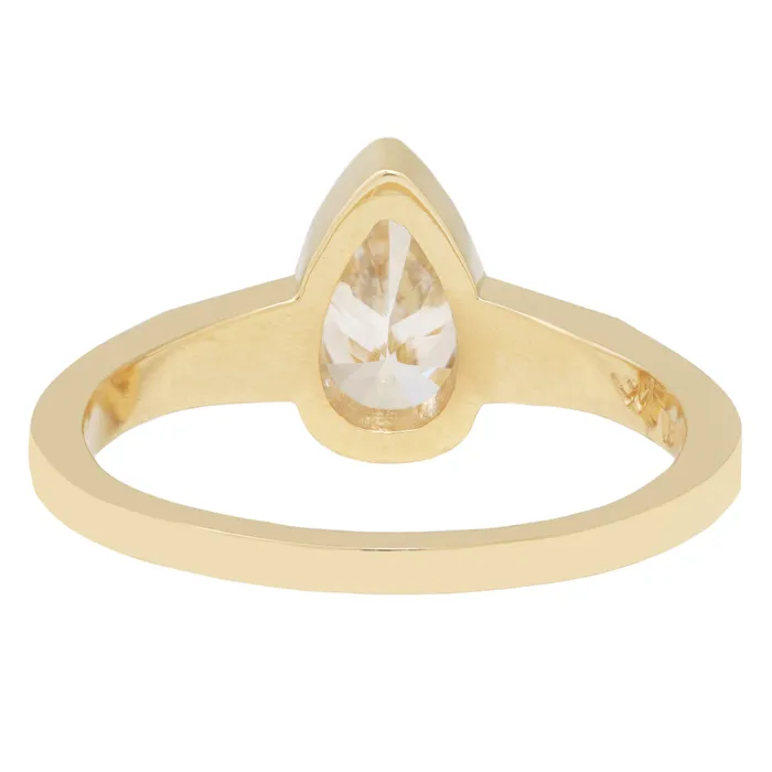 Lauren Wolf Jewelry Rings Radiant Pear Mojave Ring