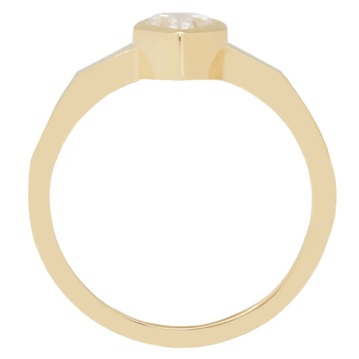 Lauren Wolf Jewelry Rings Radiant Pear Mojave Ring
