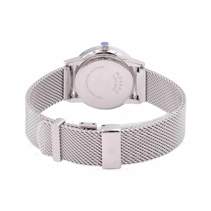 Movado Womens Quartz Watch Museum Classic Blue MOP Dial Mesh Bracelet 0607425 Movado Bracelets Movado Womens Quartz Watch Museum Classic Blue MOP Dial Mesh Bracelet 0607425 Movado Bracelets