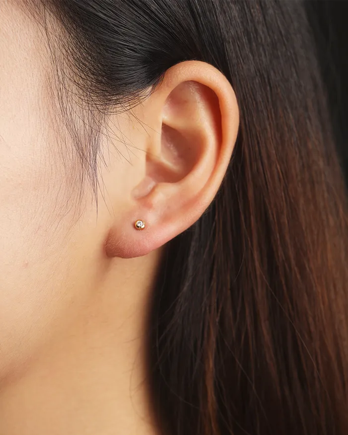 Penny Pairs PreStyled Sets Livi Lab Grown Diamond Gold Studs Penny Pairs PreStyled Sets Livi Lab Grown Diamond Gold Studs