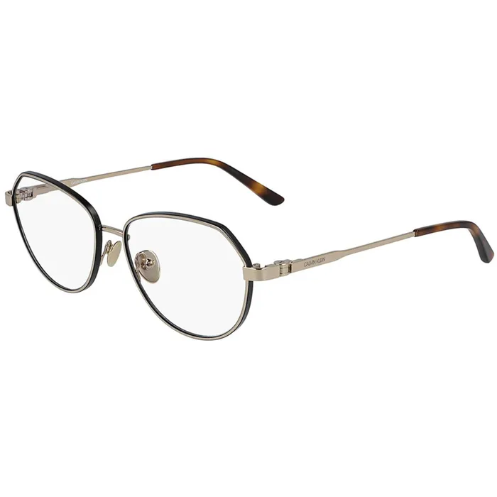 PreStyled Sets Calvin Klein Calvin Klein Womens Eyeglasses Gold Geometric Frame CALVIN KLEIN CK19113 717 PreStyled Sets Calvin Klein Calvin Klein Womens Eyeglasses Gold Geometric Frame CALVIN KLEIN CK19113 717