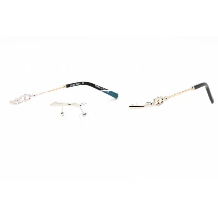 Rings Charriol Charriol Mens Eyeglasses Shiny SilverGold Rectangular Metal Frame PC71048 C02 Rings Charriol Charriol Mens Eyeglasses Shiny SilverGold Rectangular Metal Frame PC71048 C02