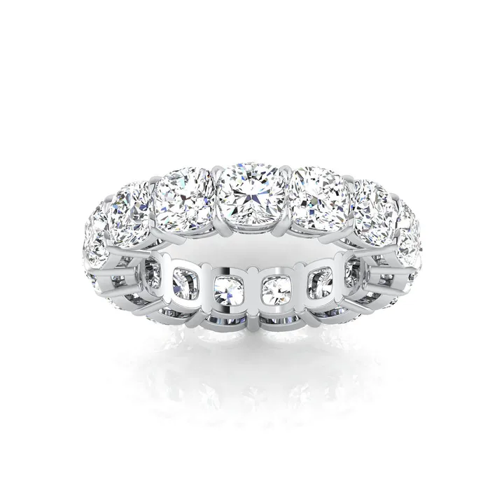Rings deBebians Cushion Cut Lab Grown Diamond Eternity Band 600cttw