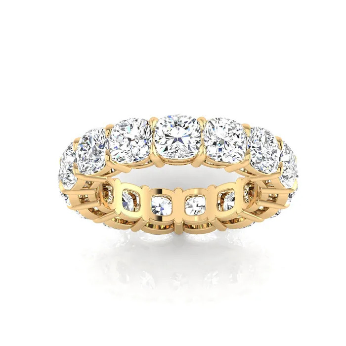 Rings deBebians Cushion Cut Lab Grown Diamond Eternity Band 600cttw