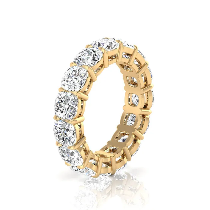 Rings deBebians Cushion Cut Lab Grown Diamond Eternity Band 600cttw