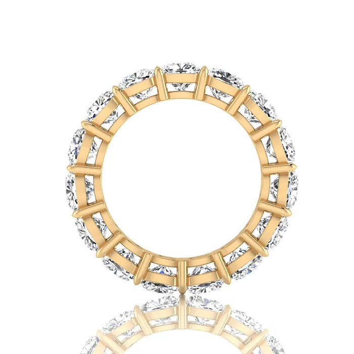 Rings deBebians Cushion Cut Lab Grown Diamond Eternity Band 600cttw