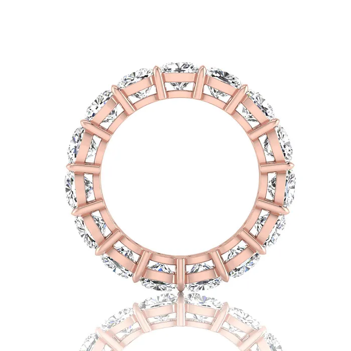 Rings deBebians Cushion Cut Lab Grown Diamond Eternity Band 600cttw