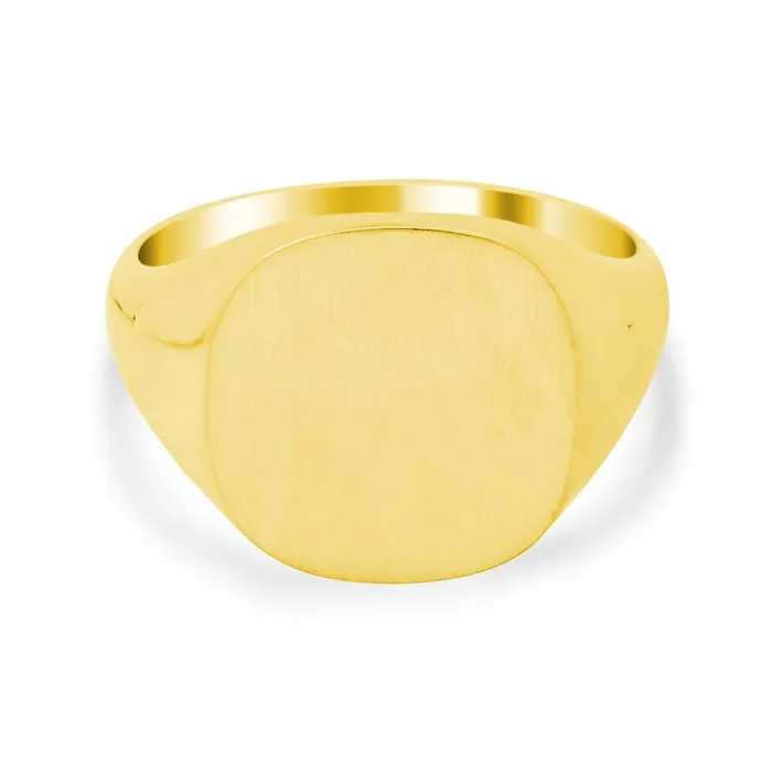 Rings deBebians Mens Square Signet Ring Medium
