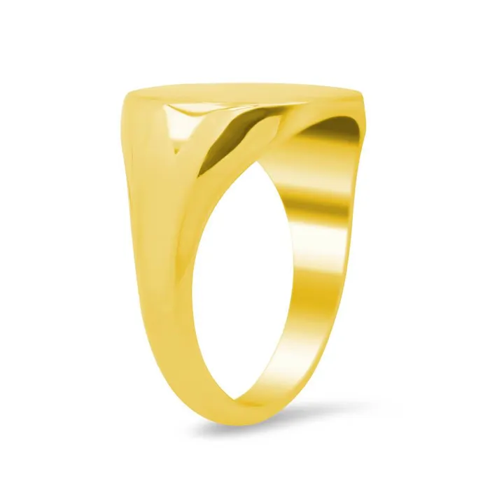 Rings deBebians Mens Square Signet Ring Medium