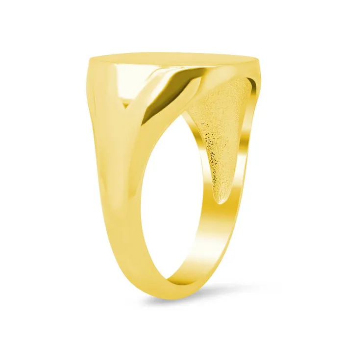 Rings deBebians Mens Square Signet Ring Medium