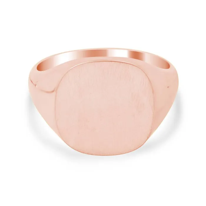 Rings deBebians Mens Square Signet Ring Medium