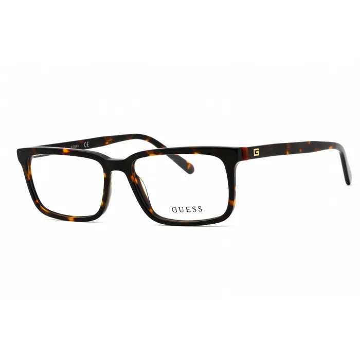 Rings GUESS Guess Mens Eyeglasses Dark Havana Rectangular Plastic Full Rim Frame GU50068 052 Rings GUESS Guess Mens Eyeglasses Dark Havana Rectangular Plastic Full Rim Frame GU50068 052