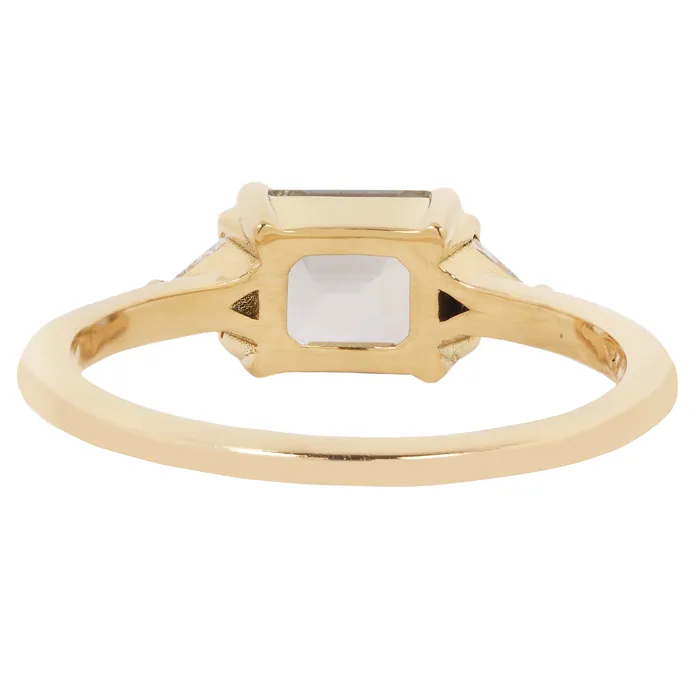Rings Lauren Wolf Jewelry Glacial Blue Sapphire Ring