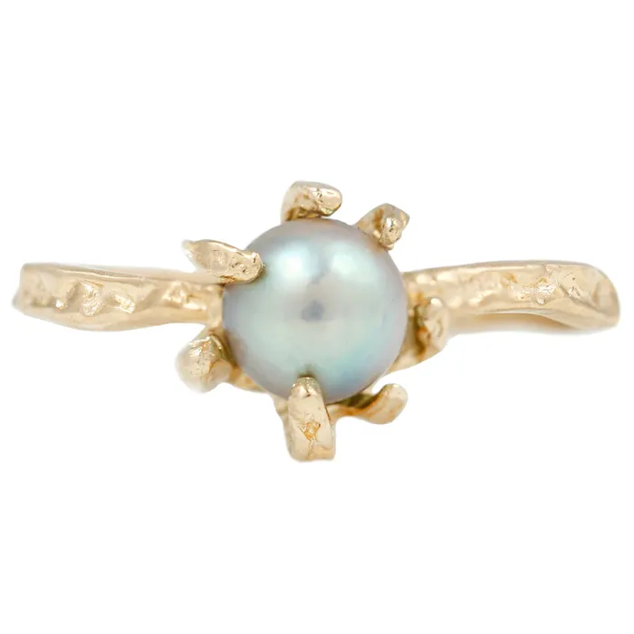 Rings Lauren Wolf Jewelry Stingray Akoya Pearl Ring